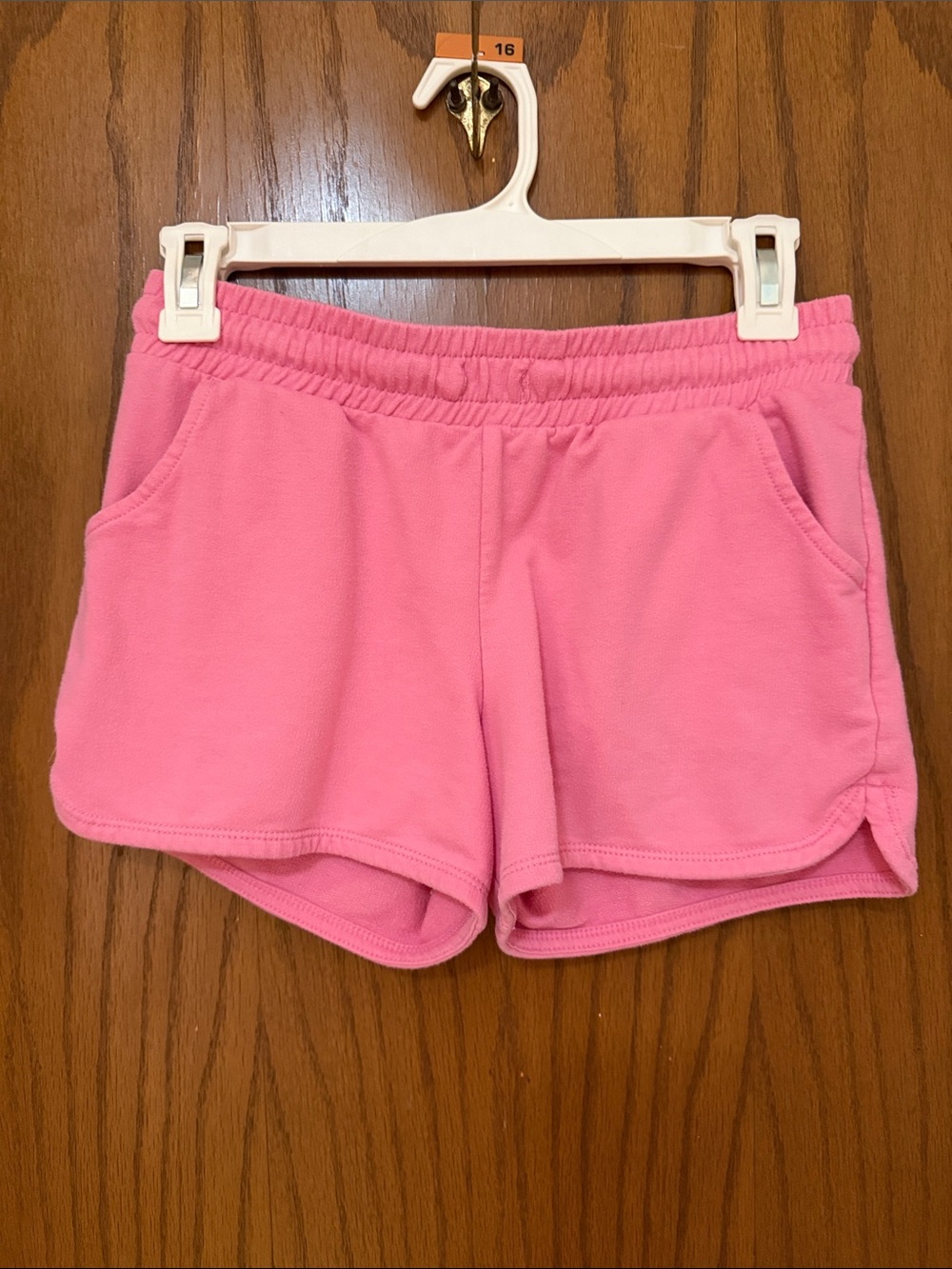 Cat & Jack Pink Girls' Pull-On Athletic Shorts